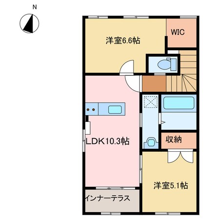 サントゥの物件間取画像